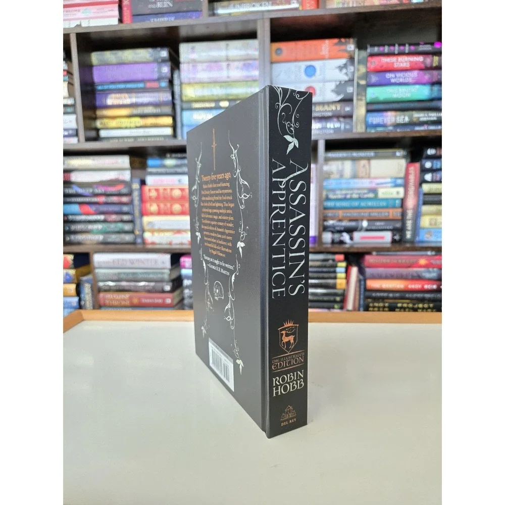 Robin Hobb The Farseer: Assassin's Apprentice Hardcover Illustrated Signed